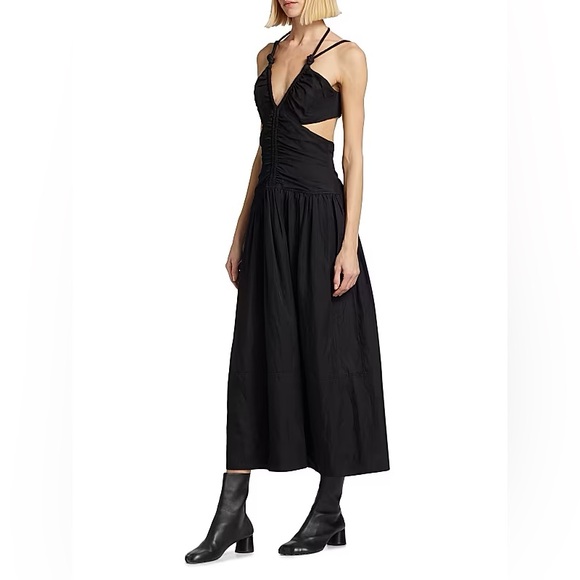 Proenza Schouler Dresses & Skirts - Proenza Schouler Ruched Cut-Out Maxi Dress
